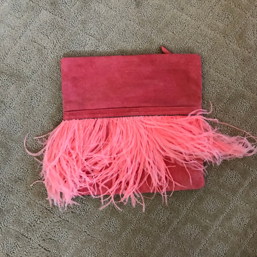 Banana Republic Flamingo Pink Purse